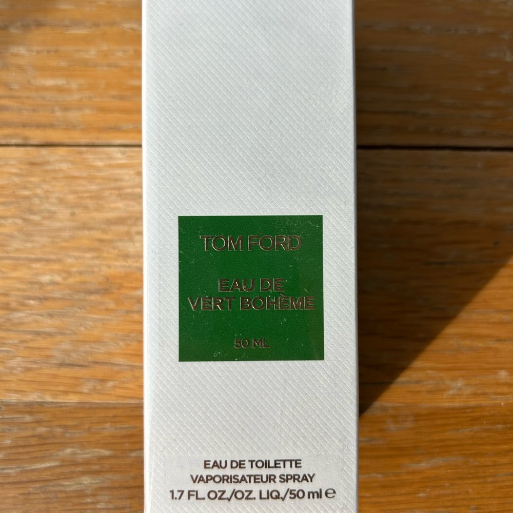Tom Ford Eau de Vert Boheme - Green and White